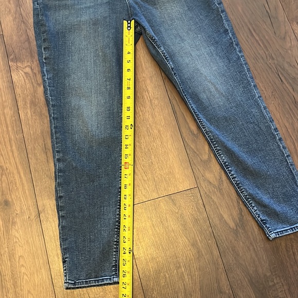 Gap hi rise button fly universal legging light wash 20/35r - Picture 6 of 7